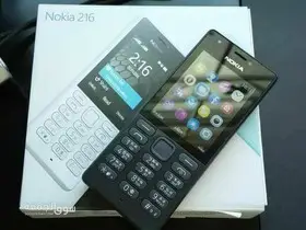 موبايل نوكيا 216 NOKIA  مزدوج الشريحة بكاميرتين