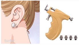 جهاز ثقب الأذن والأنف Ear and nose piercing device