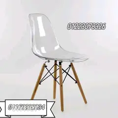 كرسي اكريليك مستورد الوان او شفاف - 3